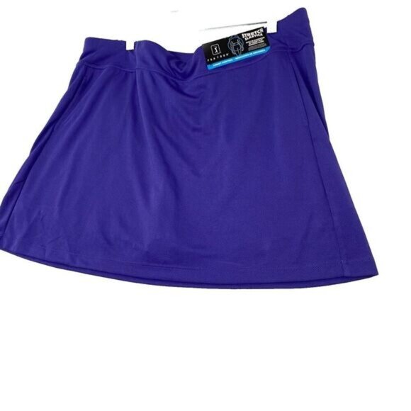 PGA Tour Women's Airflux Golf/Tennis Skort Size XXL Purple Tummy Control NEW - Picture 1 of 14